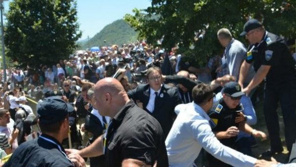 МИНИСТАР ВУЛИН ПОРУЧИО: Питање покушаја убиства председника Србије у Сребреници шест година без одговора