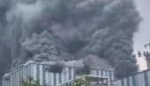 ГОРЕО ПАМУК КОЈИ УПИЈА ЗВУК: Епилог пожара у згради Хуавеј - пронађена угљенисана тела (ВИДЕО)