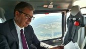 ДАНАС ПОТВРЂУЈЕМО СНАГУ ПРИЈАТЕЉСТВА СА САВЕЗНИЦИМА: Председник Вучић објавио фотографију лета до Прањана (ФОТО)