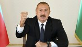 OGLASIO SE ALIJEV: Predsednik Azerbejdžana saopštio uslov za prekid vatre - pomenuo i Makrona!
