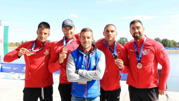 СВЕТСКИ КУП: Српски кајакашки четверац освојио бронзану медаљу