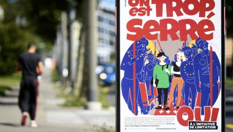 РЕФЕРЕНДУМ У ШВАЈЦАРСКОЈ: Одбачен предлог да се поништи споразум са ЕУ