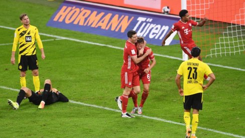 BAVARCI NE GUBE KADA SE IGRA ZA TROFEJ: Dortmund nije izdržao, Bajern osvojio Superkup Nemačke (VIDEO)