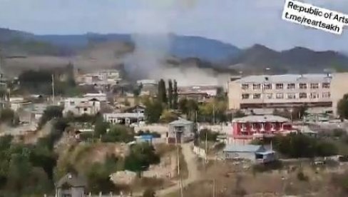 U TOKU VELIKA OFANZIVA AZERBEJDŽANA: Napadnut glavni grad Nagorno Karabaha, velike žrtve među civilima i spasilačkim ekipama! (VIDEO)