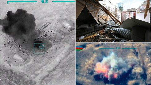 RAT NA KAVKAZU: Masakr Azerbejdžanaca za PET dana izgubili 4.200 vojnika, 226 tenkova i OT, 113 dronova (VIDEO)