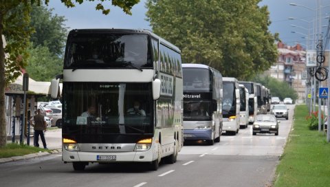 BUSES ARE RUNNING: Vehicles registered for the first time