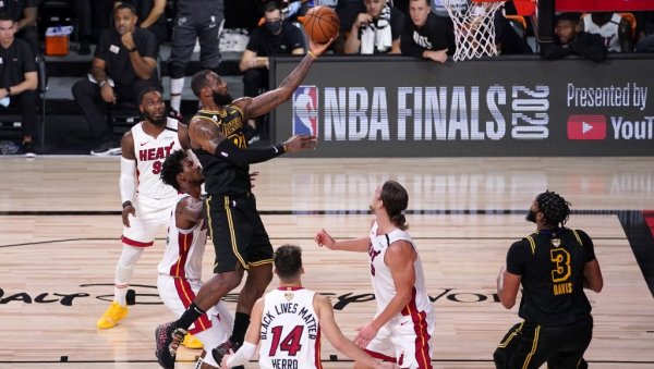 НБА: Лејкерси стигли на пола пута, ослабљени Мајами немоћан
