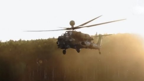 РУСКА ЗВЕР ИСПАЉУЈЕ ДРОН КАМИКАЗЕ: Ново наоружање за моћни Ми-28НМ (ВИДЕО)