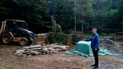 ИЗЛЕТИШТУ СТАРИ СЈАЈ: Градоначелник Чачка обишао радове на Аетоничком врелу