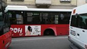GUŽVE U BEOGRADU: Autobusu pukla guma kod Kalenića, veliki zastoj