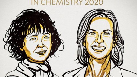 Нобелова награда за хемију додељена Емануели Шарпентје и Џенифер Дудни
