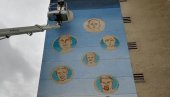 LEGENDAMA U ČAST: Mural posvećen srpsko-američkim košarkašima na novosadskom bulevaru oslobođenja