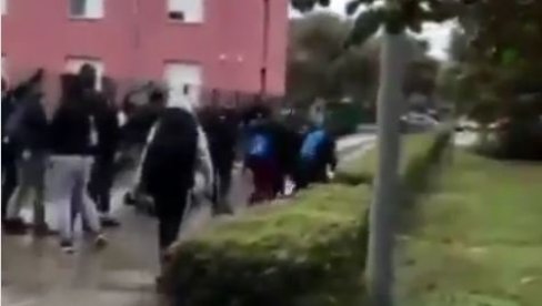 NAPADNUTA SRPSKA DECA U VUKOVARU! Snimljeno iživljavanje huligana nad đacima, napali ih zato što su Srbi (VIDEO)