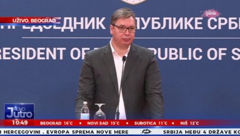 VUČIĆEV APEL GRAĐANIMA: Predsednik Srbije o maskama i distanci