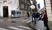 PUCNJAVA U CENTRU ZAGREBA: Ranjen policajac na Markovom trgu, napadač se ubio