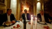 IMAO SAM ČAST DA UGOSTIM DRAGE PRIJATELJE: Predsednik Vučić se oglasio nakon sastanka sa Dodikom i Čovićem (FOTO)