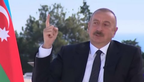 ЗАБРИНУТ САМ: Алијев се огласио после нових инцидената у Карабаху