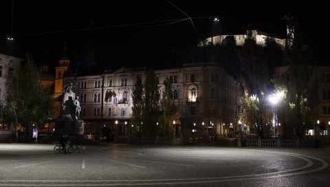 У ЉУБЉАНИ ПУСТЕ УЛИЦЕ, У МАРИБОРУ ПРОТЕСТ Овако је изгледао први полицијски час у историји независне Словеније