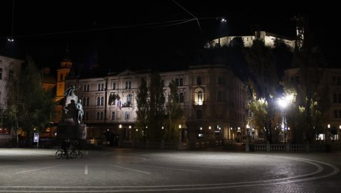 У ЉУБЉАНИ ПУСТЕ УЛИЦЕ, У МАРИБОРУ ПРОТЕСТ Овако је изгледао први полицијски час у историји независне Словеније
