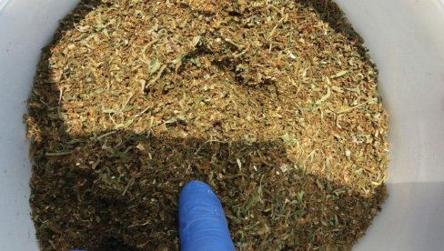 НА БАТРОВЦИМА ПРОНАЂЕНО 2,2 КГ МАРИХУАНЕ: Гранична полиција ухапсила осумњичене