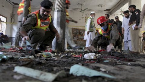 ЕКСПЛОЗИЈА У МЕДРЕСИ Седам погинулих, више од 80 повређених у Пакистану