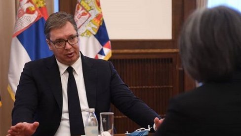 SASTANAK SA BRITANSKOM AMBASADORKOM: DŽonson pozvao Vučića da učestvuje na Samitu posvećenom klimatskim promenama