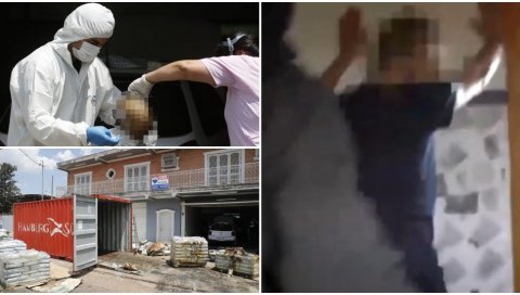 ОНИ СУ ОСУМЊИЧЕНИ ЗА 7 СМРТИ У КОНТЕЈНЕРУ УЖАСА У ПАРАГВАЈУ: Погледајте снимак муњевите акције српске полиције (ВИДЕО)