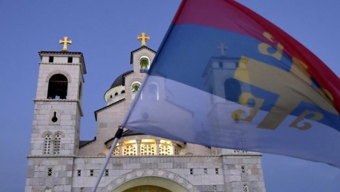 ОГЛАСИЛА СЕ УПРАВА ХРАМА ХРИСТОВОГ ВАСКРСЕЊА: Нисмо организовали никакав дочек - митрополит Јоаникије није у Црној Гори