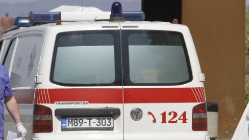 TEŠKA NESREĆA U BANJALUCI: Radnik pao sa zgrade, prevezen u bolnicu