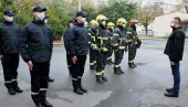 DAN ZAŠTITE OD POŽARA: Ministar Vulin na pokaznoj vežbi vatrogasaca