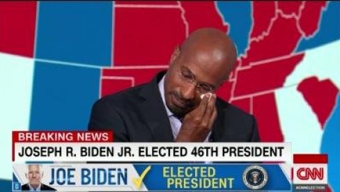 NA SI-EN-ENU PLAČU OD SREĆE: Proglasili Bajdenovu pobedu, pa zaplakali! (VIDEO)