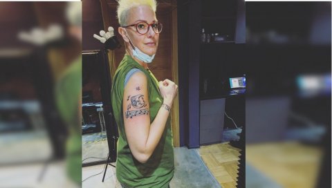 ОПЕТ САМ ТИНЕЈЏЕРКА: Тијана Дапчевић дотерала своју прву тетоважу