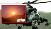 SNIMAK OBARANJA RUSKOG HELIKOPTERA IZNAD JERMENIJE: Eksplozija zaparala noćno nebo, situacija na Kavkazu proključala (VIDEO)