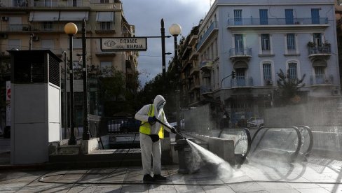 KORONA U GRČKOJ: Preminulo blizu 100 ljudi,  zaraženo još 1.383 ljudi