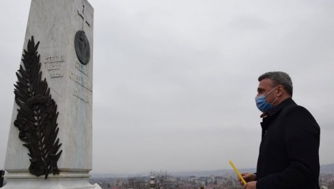 У ЧАЧКУ ОБЕЛЕЖЕН ДАН ПРИМИРЈА: Положен венац на споменик Четири вере