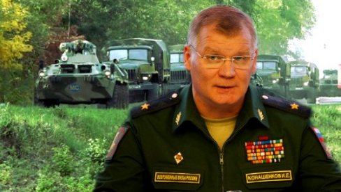 KONAŠENKOV: Uništen ukrajinski PVO „Osa-AKM“, četiri skladišta sa municijom i 13 tenkova