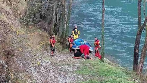PODVIG POLICAJACA IZ FOČE: Izvukli čoveka koji je povređen pet dana ležao uz Drinu
