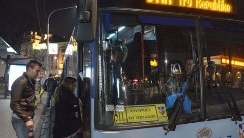 УКИНУТ НОЋНИ ПРЕВОЗ У БЕОГРАДУ: Од поноћи аутобуси не саобраћају до 4 ујутру