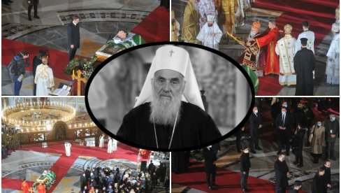 SAHRANJEN PATRIJARH IRINEJ: Srbija se oprostila od svog duhovnog vođe (FOTO/VIDEO)