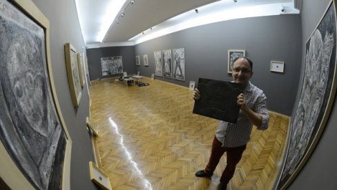 SUSRET VREMENA I MISLI:  Matrica. Monologija Danila Vuksanovića u Galeriji Matice Srpske