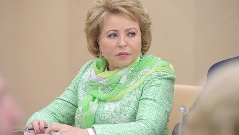 UKRAJINA JE PREŠLA CRVENU LINIJU: Predsednica Saveta Federacije o uslovima za pregovore sa Kijevom