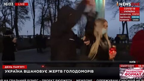 ВИОЛЕТА НА УДАРУ: Новинарку напали у директном програму (ВИДЕО)