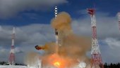 POGLEDAJTE - SARMAT USPEŠNO LANSIRAN: Nova interkontinentalna nuklearna raketa poletela sa kosmodroma Pleseck (VIDEO)