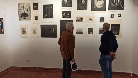 ИГРАРИЈА ЧУДНОВАТИХ БИЋА: Графике Живка Ђака (1942-2011) у Галерији 73, подсећају на необичан и богат опус уметника