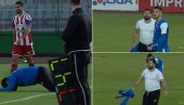 URNEBESNA REAKCIJA RUMUNSKOG TRENERA: NJegovi puleni primili su gol u poslednjem minutu (VIDEO)