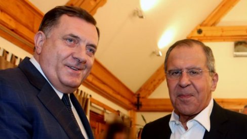 LAVROV POSLAO PORUKU DODIKU: Evo šta mu je ruski šef diplomatije poželeo