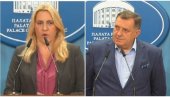 KADROVI IZ SRPSKE NISU BEZBEDNI U SARAJEVU: Sastali se Dodik i Željka Cvijanović, glavna tema pretnje Tegeltiji