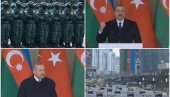 РЕЧИ АЛИЈЕВА ЋЕ ЗАБОЛЕТИ СВЕ ЈЕРМЕНЕ: У престоници Азербејџана одржана победничка војна парада (ВИДЕО)