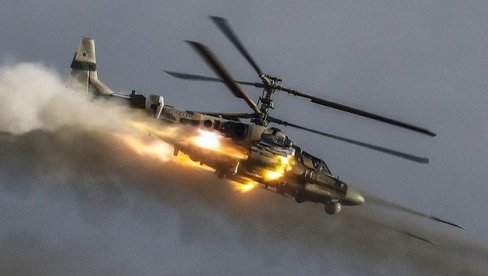 POGLEDAJTE – RUSKI HELIKOPTERI UNIŠTAVAJU UKRAJINSKI PVO: Grupa jurišnih helikoptera Mi-24, Mi-28N i Ka-52 na zadatku (VIDEO)