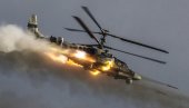 DEJSTVO ALIGATORA U UKRAJINI: Ovako ruski helikopteri Ka-52 uništavaju ukrajinske položaje (VIDEO)